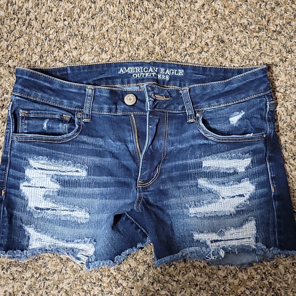 American Eagle Jean Shorts Size 12